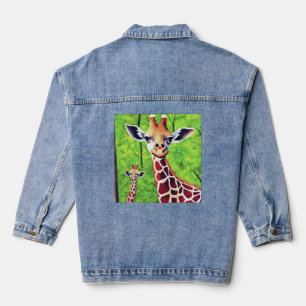 Giraffe Jeansjacke
