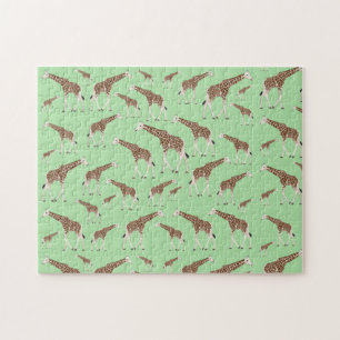 Giraffe Jungle Safari Tier Puzzle