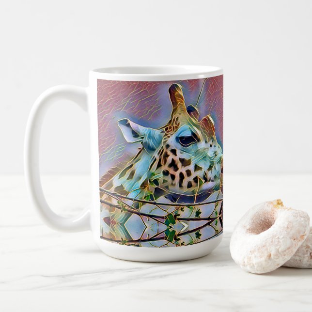 GIRAFFE KAFFEETASSE (Mit Donut)
