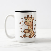 Giraffe-Kaffeetasse