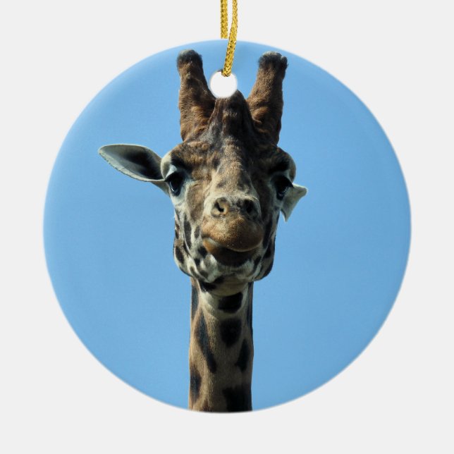GIRAFFE KERAMIKORNAMENT (Vorne)