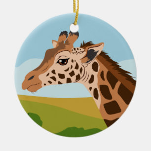 Giraffe Keramikornament