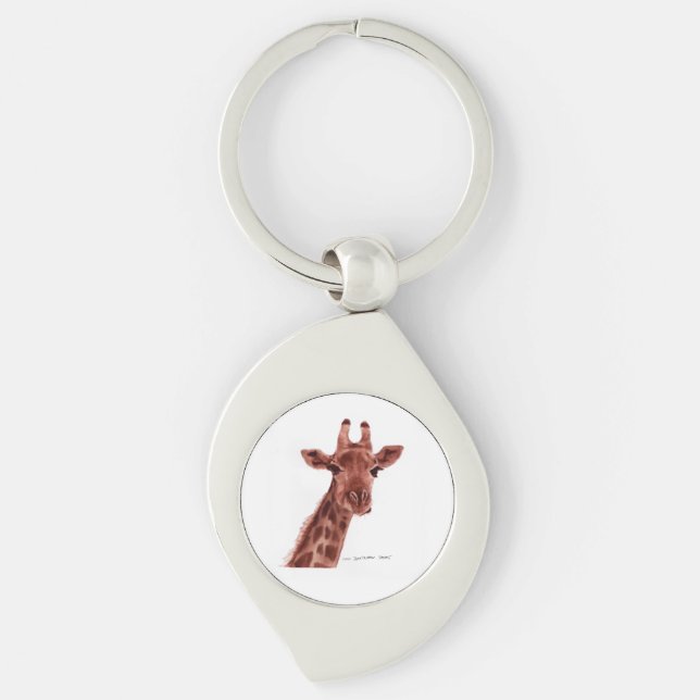 giraffe key chain schlüsselanhänger (Vorderseite)