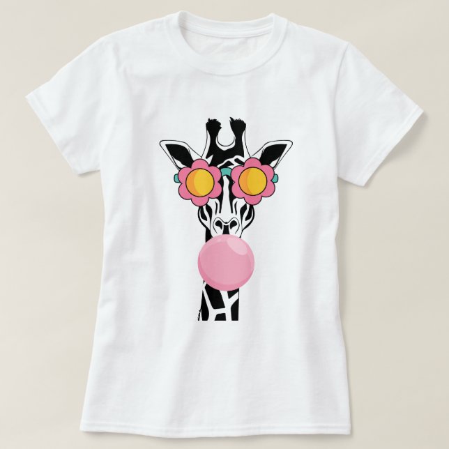 Giraffe Kids Boys Girls Women giraffe Lover T-Shirt (Design vorne)
