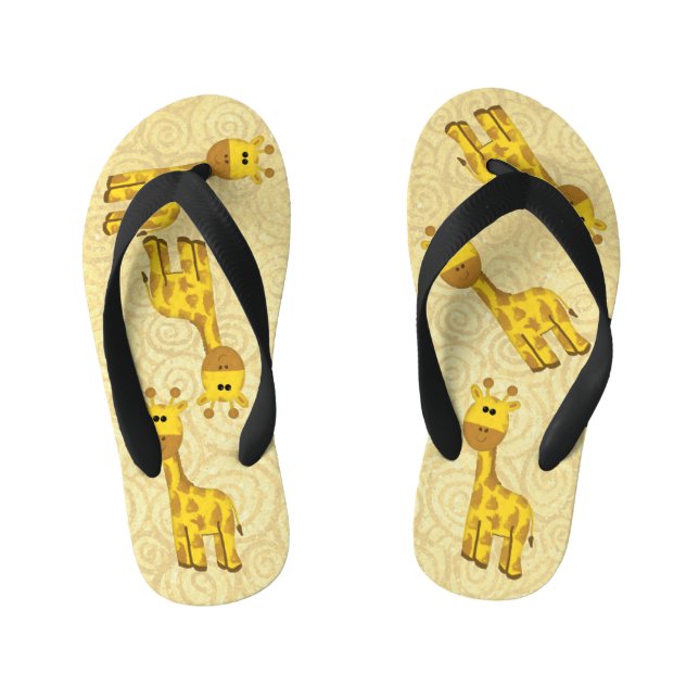 Giraffe Kids Flip Flops (Fußbett)