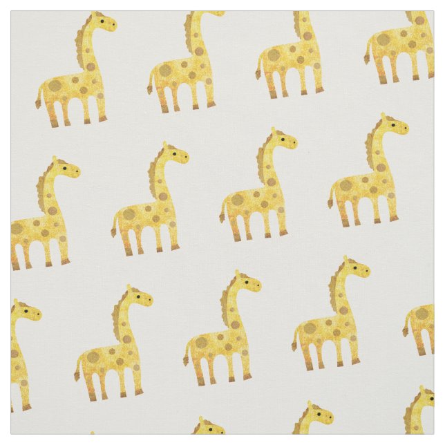 Giraffe-Kinderzimmer Stoff (Muster)
