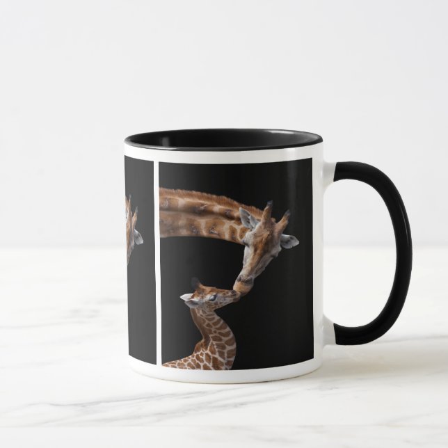 Giraffe Kisses Tasse (Rechts)