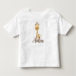Giraffe Kleinkind T-shirt