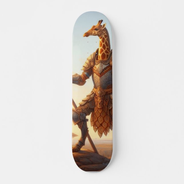 Giraffe-Krieger Skateboard (Vorne)