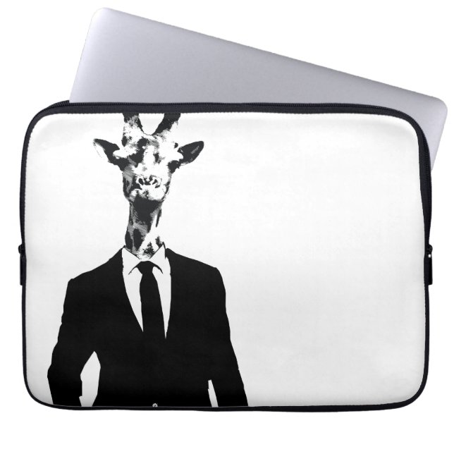 Giraffe Laptop Cover (Vorderseite)
