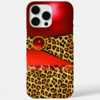GIRAFFE LEOPARD HAUT ROTE RUBY GEMSTONE