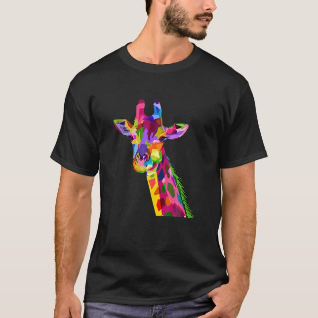 Giraffe Love Animal Love Giraffe T-Shirt (Vorderseite)