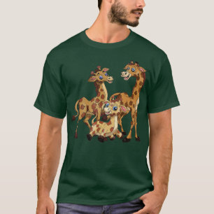 Giraffe Lover Niedlich Africa Safari Zoo Animal Fa T-Shirt