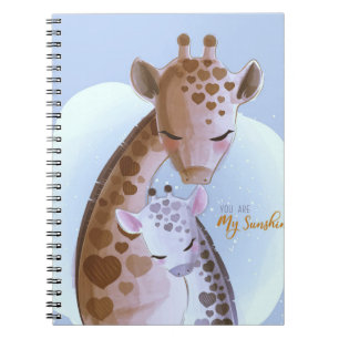Giraffe Lover Niedliche Giraffen Notizblock