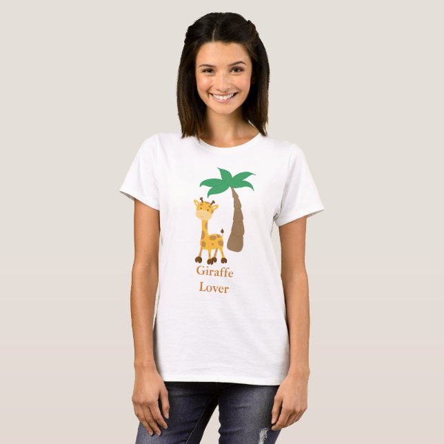 Giraffe Lover T-Shirt (Vorne ganz)