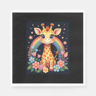 Giraffe Lovers T - Shirt Serviette