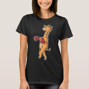 Giraffe macht Boxing T-Shirt