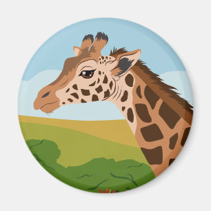 Giraffe Magnet