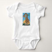 Giraffe Mama und Baby