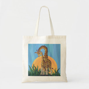 Giraffe Mama und Baby Tragetasche