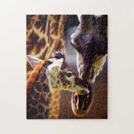 Giraffe Mama und Calf, Jigsaw Puzzle