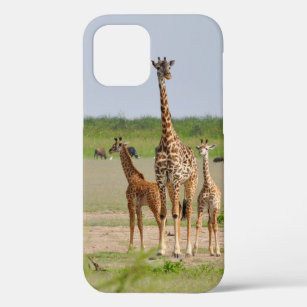 Giraffe Mama und Kinder Case-Mate iPhone Hülle