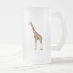 Giraffe Mattglas Bierglas