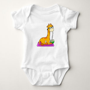 Giraffe mit Coconut Baby Strampler