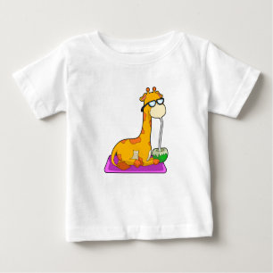 Giraffe mit Coconut Baby T-shirt