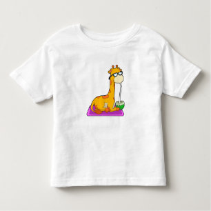 Giraffe mit Coconut Kleinkind T-shirt