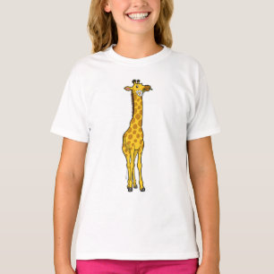 Giraffe mit Daisy T-Shirt