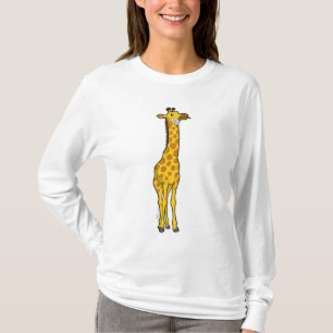 Giraffe mit Daisy T-Shirt
