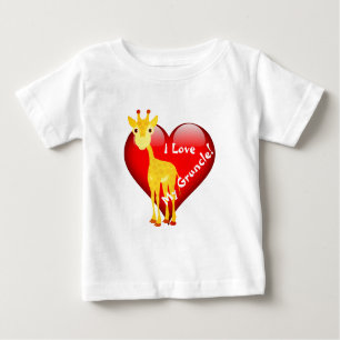 Giraffe mit meiner Liebe mein Onkel! Baby T-shirt