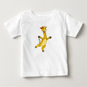 Giraffe mit Ribbon Baby T-shirt