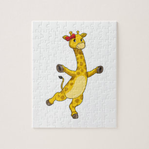Giraffe mit Ribbon Puzzle