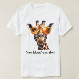 Giraffe mit Sonnenbrille T-Shirt