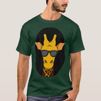 Giraffe mit Sonnenbrille T-Shirt