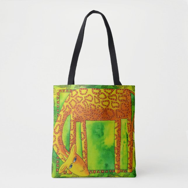 Giraffe mit Wasserfarbmuster (Vorderseite)