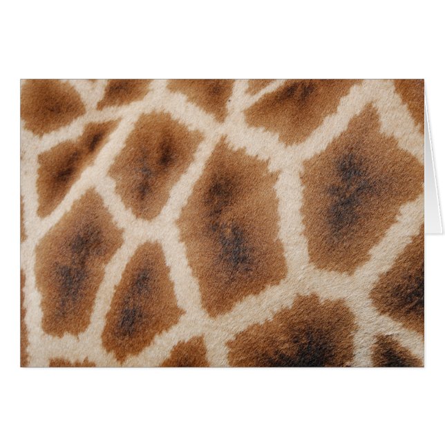 Giraffe-Muster-Geschenk für Wildtiere (Vorderseite (Horizontal))