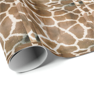 Giraffe-Muster Geschenkpapier