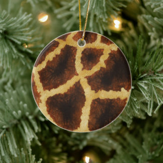 Giraffe Muster Ornament