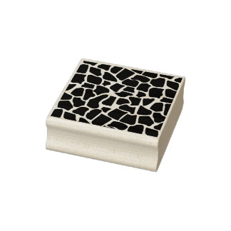 Giraffe Muster Print Rubber Briefmarke Gummistempel