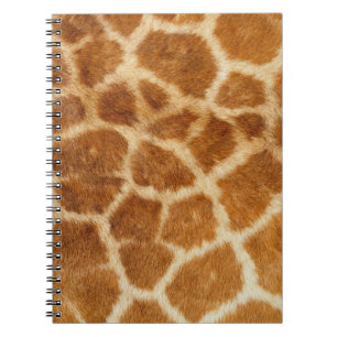 Giraffe Nah-up, Haare, Spots Notizblock