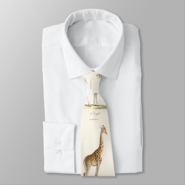 Giraffe Necktie Krawatte (Gebunden)