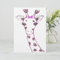 Giraffe niedliches sarkastisches Design