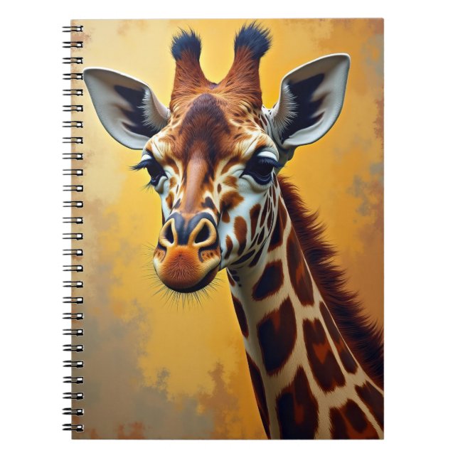 Giraffe Notizblock (Vorderseite)
