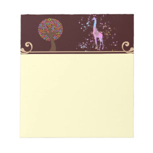 Giraffe Notizblock
