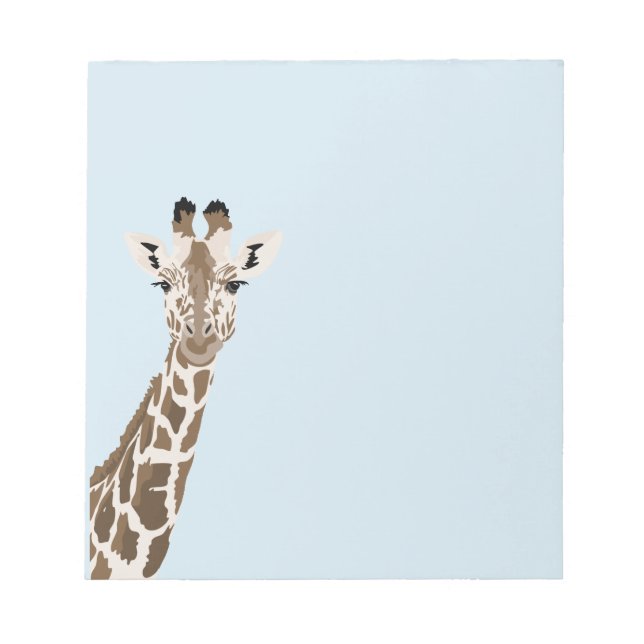 Giraffe Notizblock (Vorderseite)