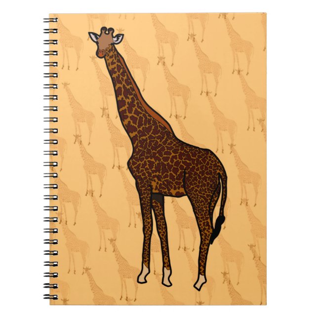 Giraffe  notizblock (Vorderseite)