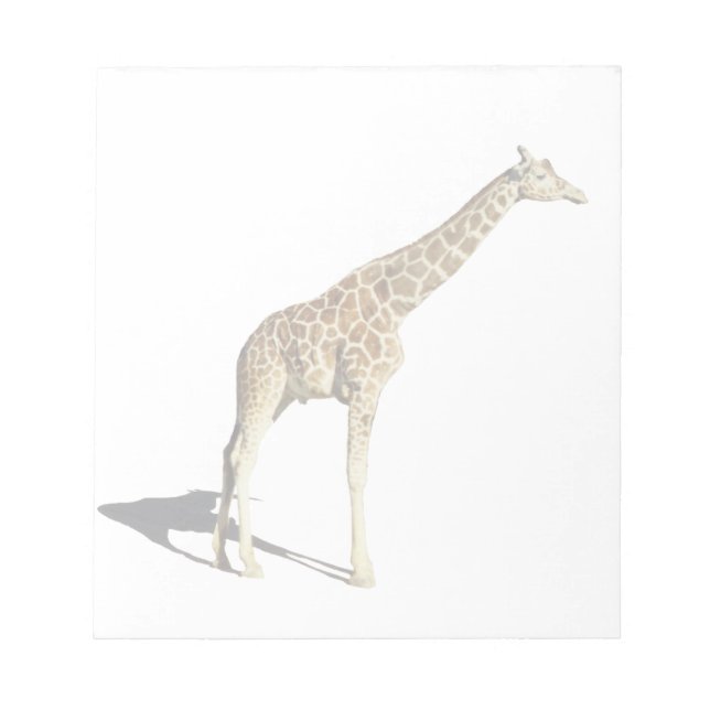 Giraffe Notizblock (Vorderseite)
